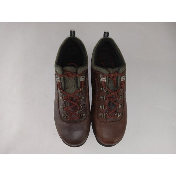 Timberland Brown Leather Trail Boot Women's Hiking Boot Shoe size 9M 5626 - Picture 2 of 12